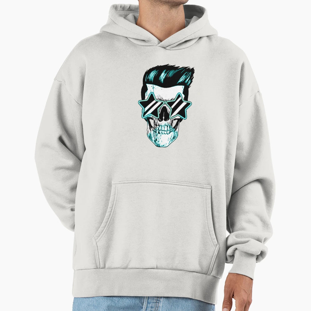 Music Skull Hoodie - Casual Everyday Wear for Adults - T-Shirt, Sweatshirt, Hoodie