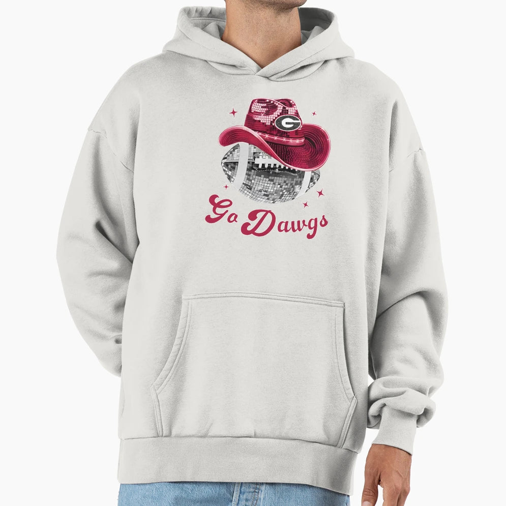 Go Georgia Hoodie - Fun Novelty Design Unisex - T-Shirt, Sweatshirt, Hoodie
