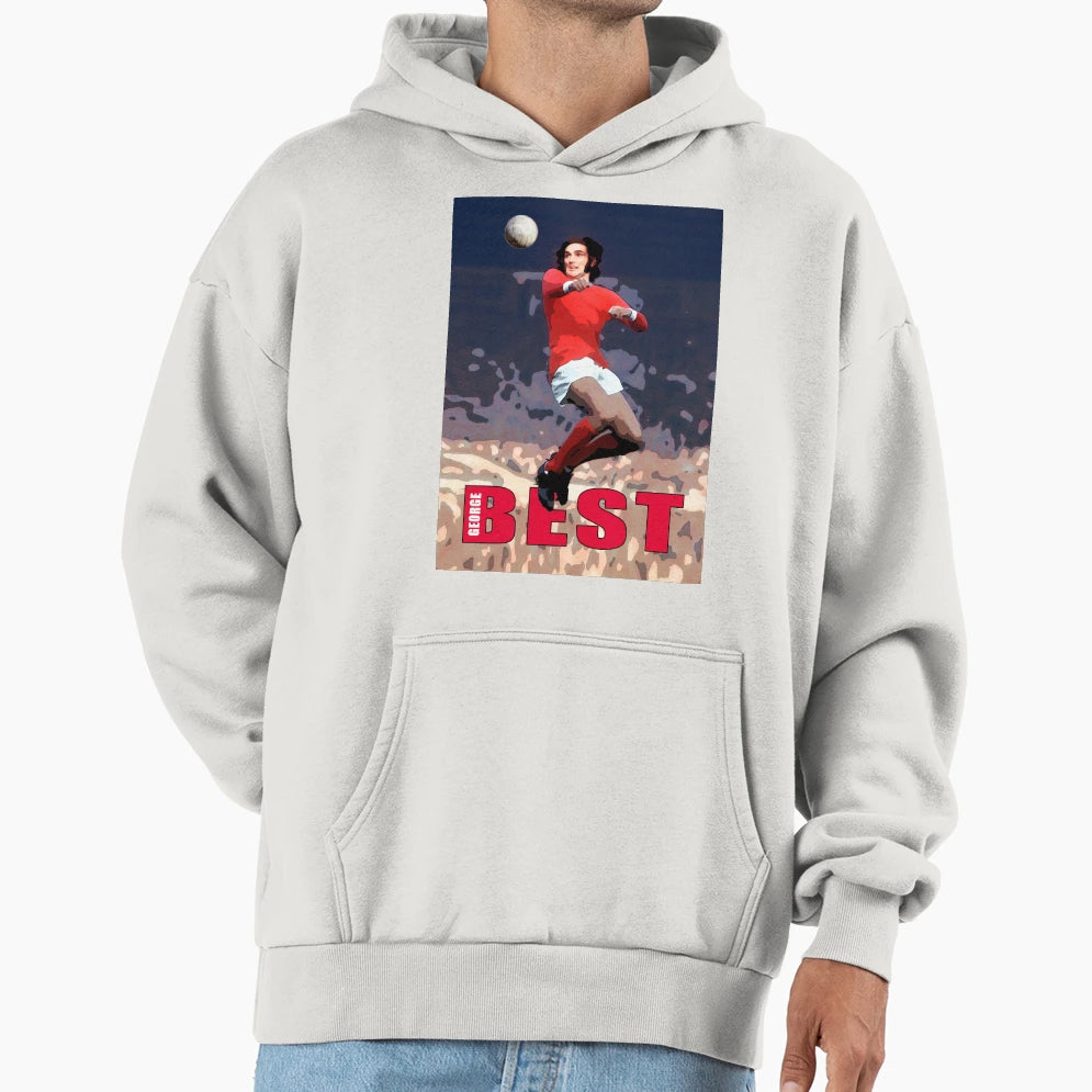 George Best Hoodie - Custom Art Print Men Women - T-Shirt, Sweatshirt, Hoodie