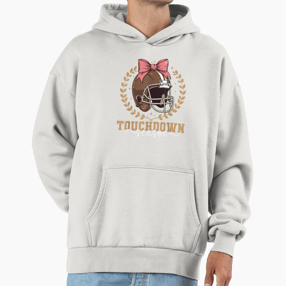 Game Day Touchdown Football Season Hoodie - Aesthetic Graphic for Adults - T-Shirt, Sweatshirt, Hoodie