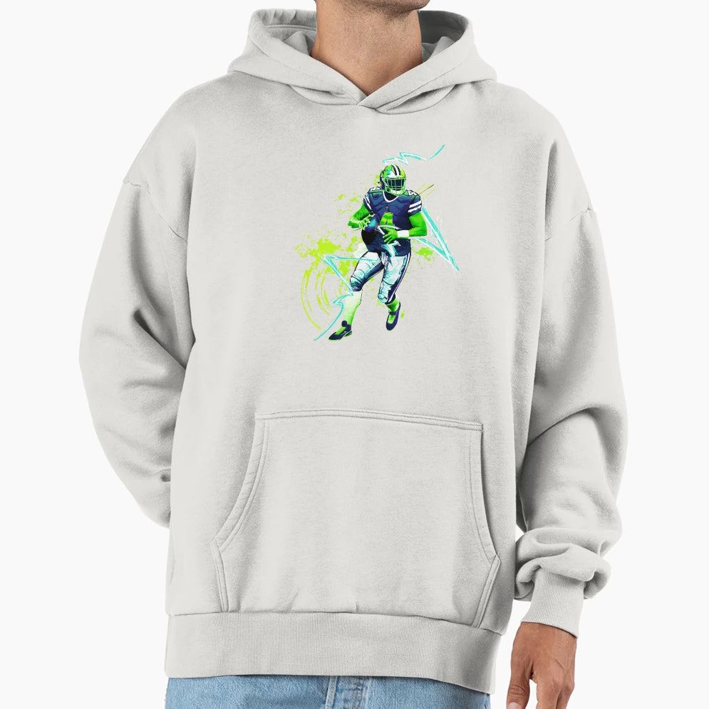 Thunderclap Nfl Football Hoodie - Novelty Apparel Unisex - T-Shirt, Sweatshirt, Hoodie