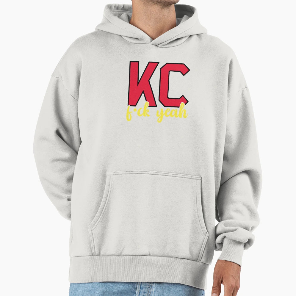 Kc F Yeah Hoodie - Novelty Apparel Men Women - T-Shirt, Sweatshirt, Hoodie