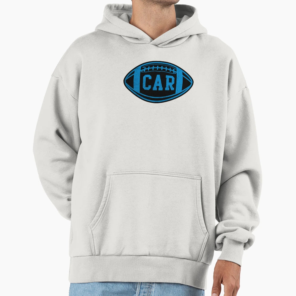 Carolina Throwback Football Hoodie - Casual Everyday Wear Unisex - T-Shirt, Sweatshirt, Hoodie