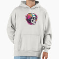 Skull Paint Splatter Hoodie - Novelty Apparel Men Women - T-Shirt, Sweatshirt, Hoodie