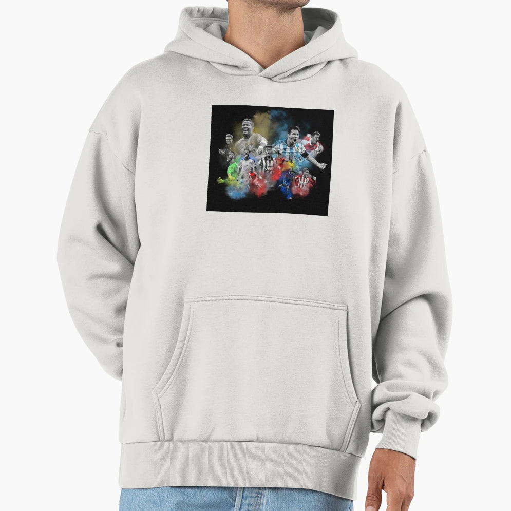 Soccer Legends Hoodie - Casual Everyday Wear Unisex - T-Shirt, Sweatshirt, Hoodie