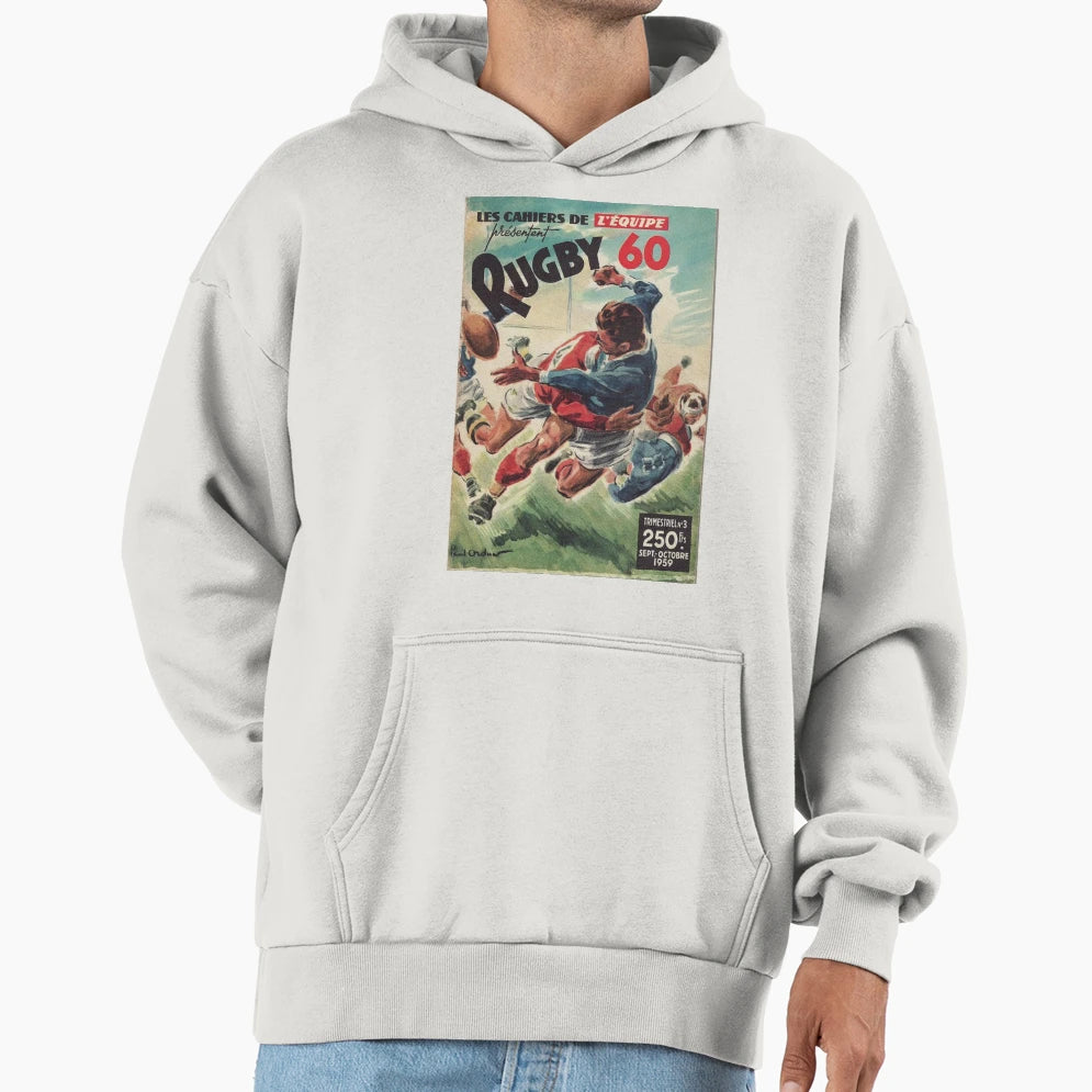 Rugby Old School 7 Hoodie - Unique Graphic Men Women - T-Shirt, Sweatshirt, Hoodie