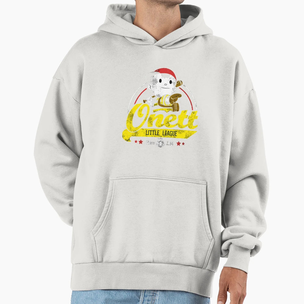 Onett Little League Hoodie - Minimalist Print Men Women - T-Shirt, Sweatshirt, Hoodie