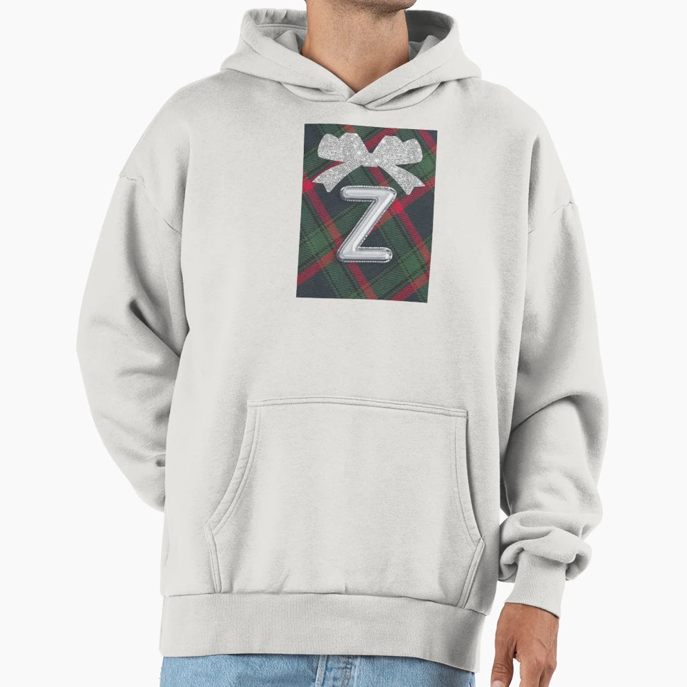 Glorious Red And Green Plaid Hoodie - Minimalist Print for Adults - T-Shirt, Sweatshirt, Hoodie