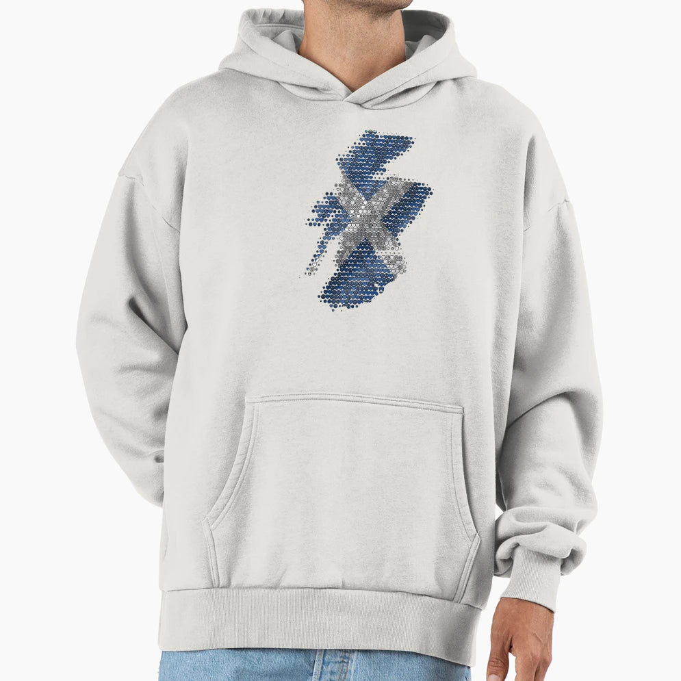 Scotland Map Love Art Heart And Peace Hoodie - Unique Graphic Men Women - T-Shirt, Sweatshirt, Hoodie