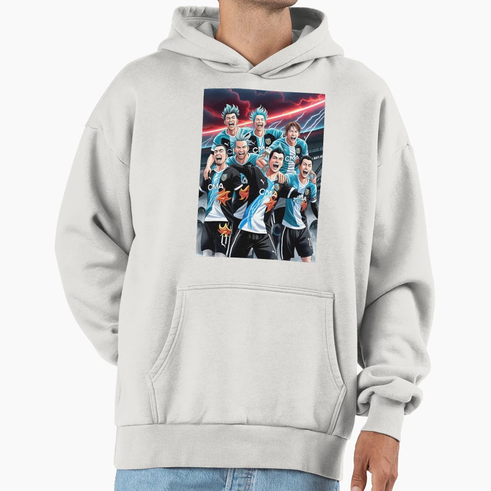 Electric Victory Football Team Hoodie - Streetwear Style for Adults - T-Shirt, Sweatshirt, Hoodie