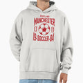 Manchester Soccer Hoodie - Graphic Print for Adults - T-Shirt, Sweatshirt, Hoodie