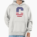 Red Blue And White Stripes And Stars Hoodie - Unique Graphic Unisex - T-Shirt, Sweatshirt, Hoodie