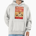 American Football Hoodie - Custom Art Print for Adults - T-Shirt, Sweatshirt, Hoodie