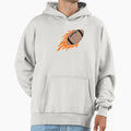 Flaming American Football Hoodie - Graphic Print Men Women - T-Shirt, Sweatshirt, Hoodie