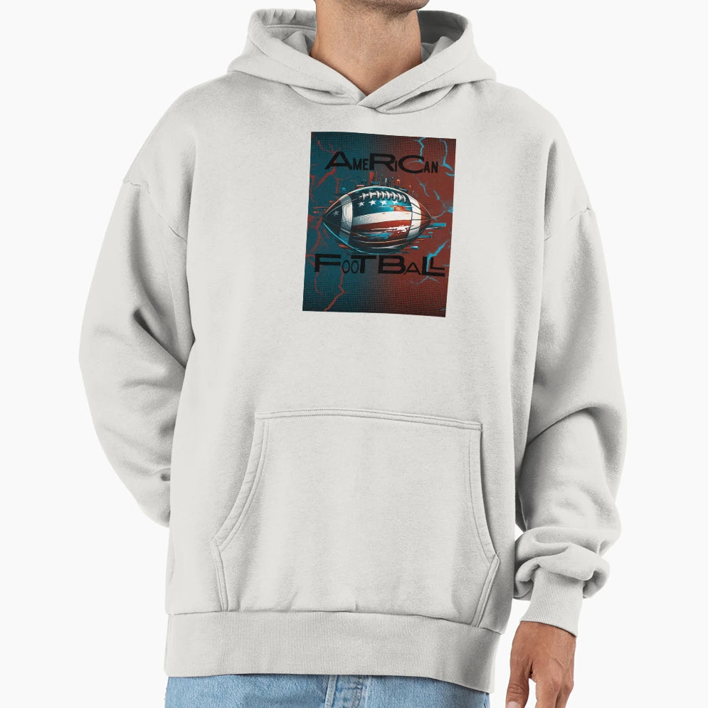 American Football Hoodie - Custom Art Print Unisex - T-Shirt, Sweatshirt, Hoodie