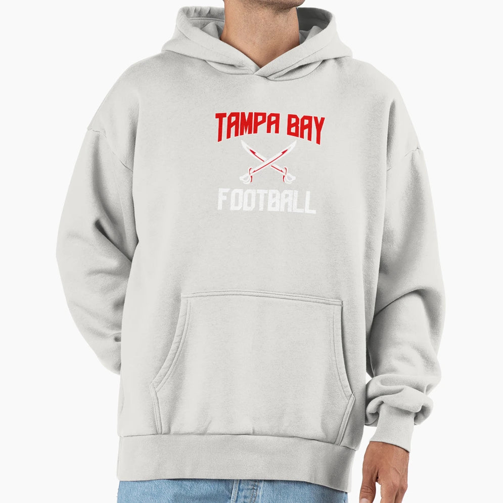 Tampa Bay Football 5 Hoodie - Trendy Graphic for Adults - T-Shirt, Sweatshirt, Hoodie