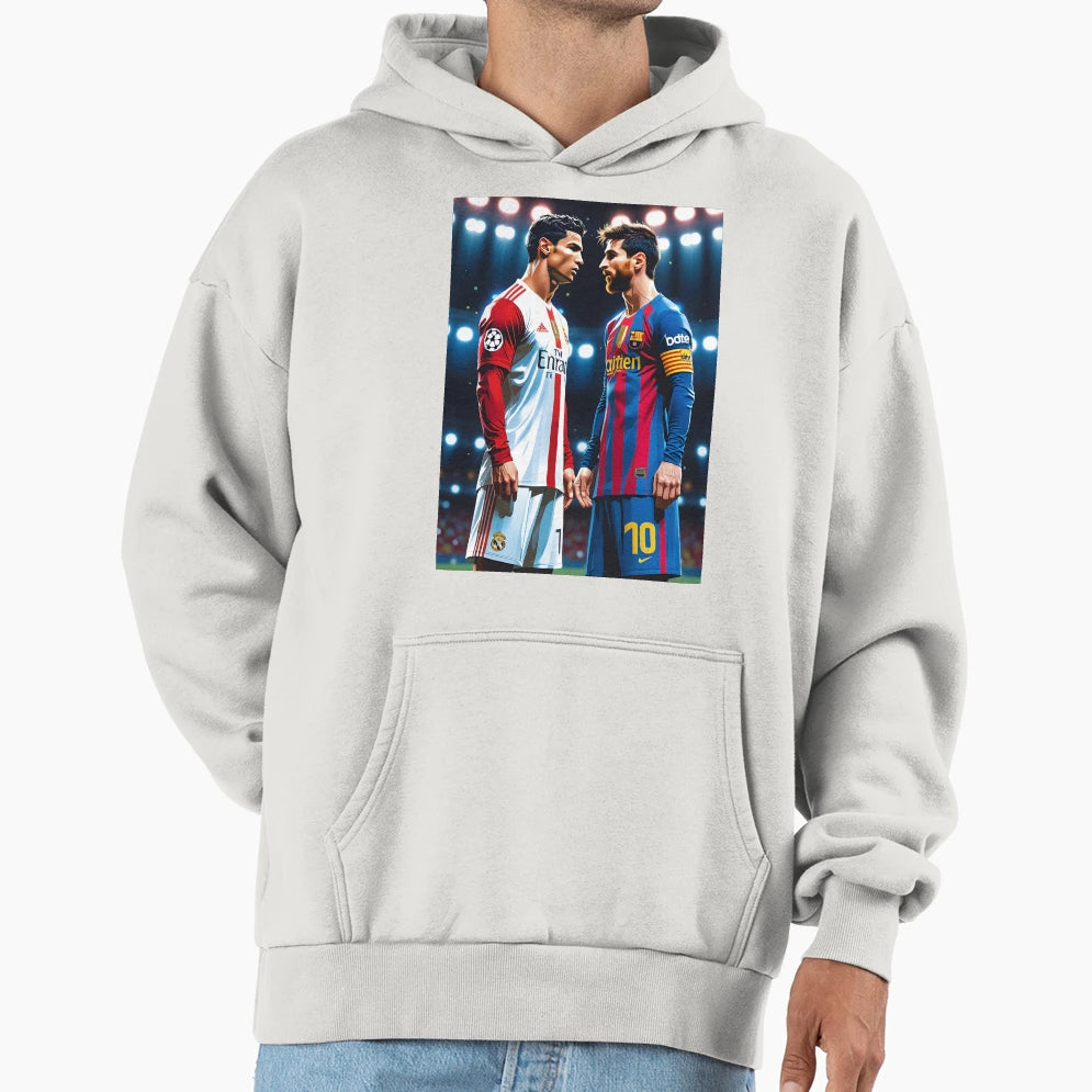 Soccer Battle Hoodie - Casual Everyday Wear for Adults - T-Shirt, Sweatshirt, Hoodie