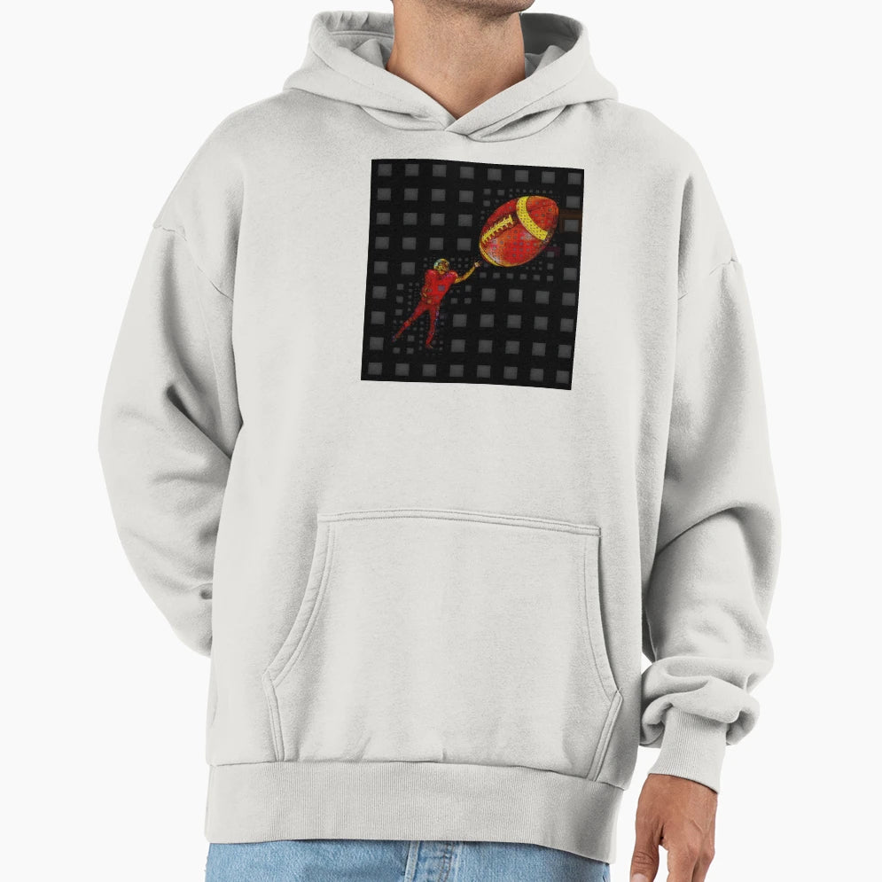 Usa Football Hoodie - Aesthetic Graphic for Adults - T-Shirt, Sweatshirt, Hoodie