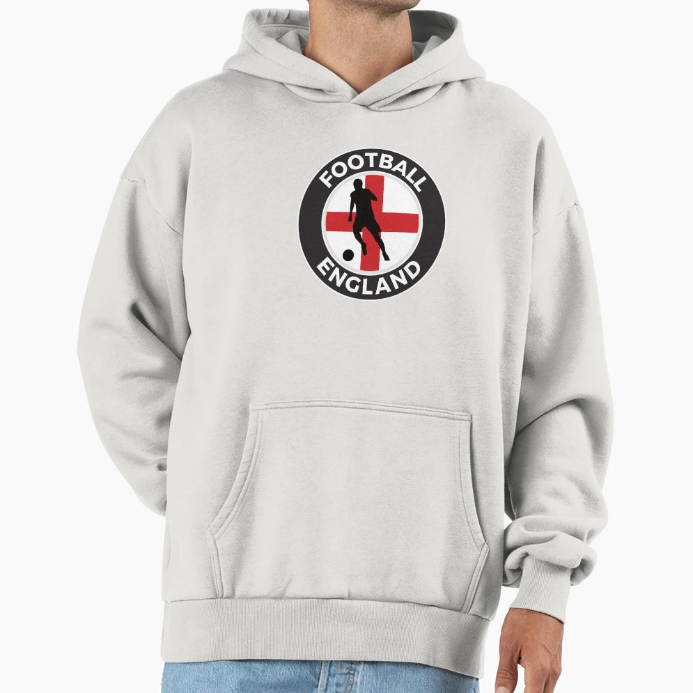 Football England Hoodie - Custom Art Print Men Women - T-Shirt, Sweatshirt, Hoodie