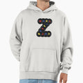 Vinyl Letter Z Hoodie - Unique Graphic Unisex - T-Shirt, Sweatshirt, Hoodie