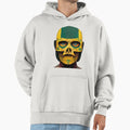 Lucha Skull Wrestler Hoodie - Trendy Graphic Unisex - T-Shirt, Sweatshirt, Hoodie