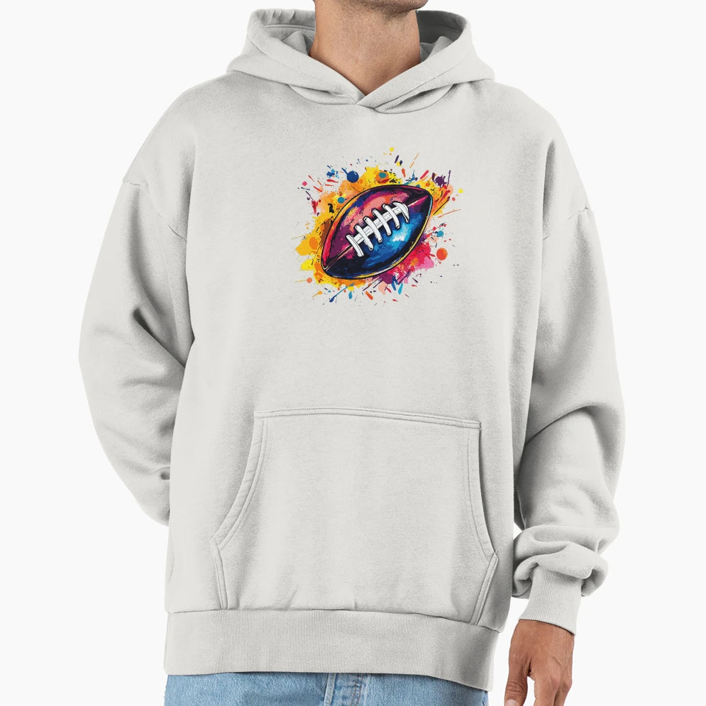 Football Designs Football Hoodie - Graphic Print Men Women - T-Shirt, Sweatshirt, Hoodie