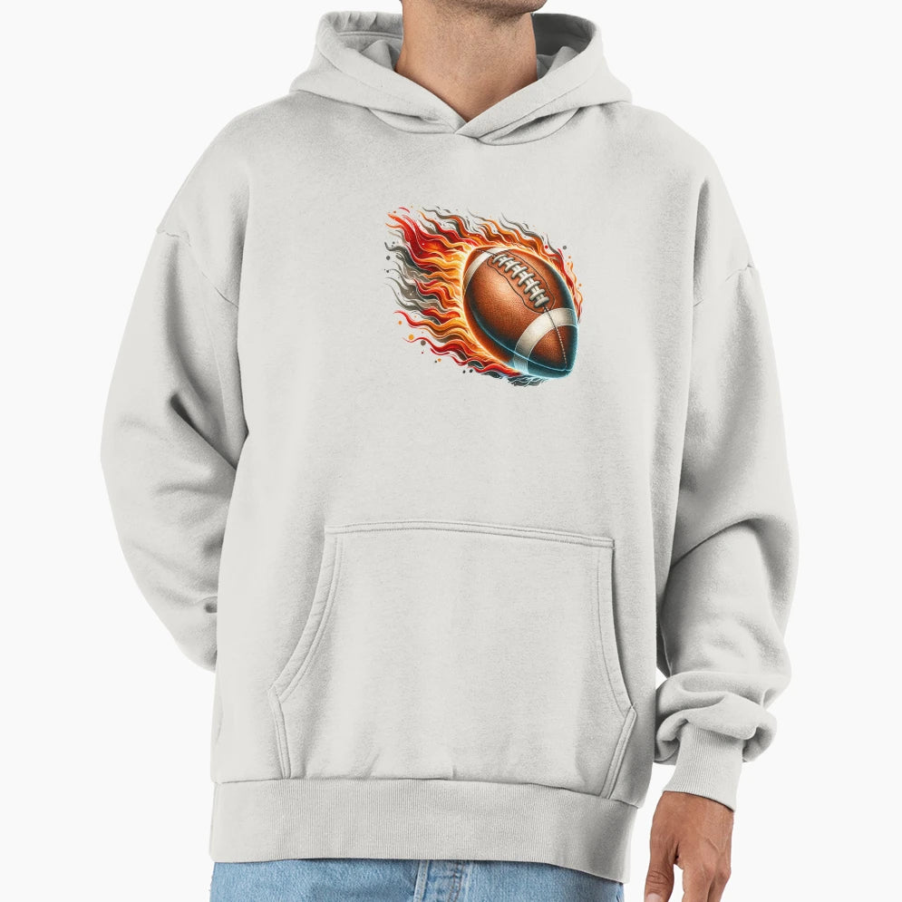 High Speed Football Crash Sports Fan Hoodie - Novelty Apparel Men Women - T-Shirt, Sweatshirt, Hoodie