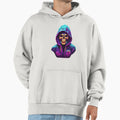 Holographic Skull Hoodie - Novelty Apparel for Adults - T-Shirt, Sweatshirt, Hoodie