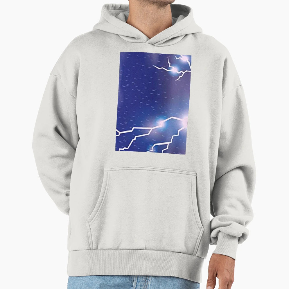 Lightning Storm Hoodie - Casual Everyday Wear Men Women - T-Shirt, Sweatshirt, Hoodie