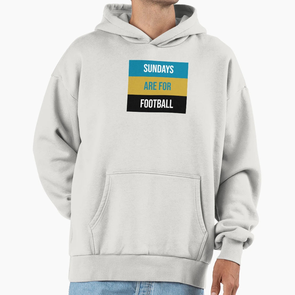 Sundays Are Football Hoodie - Custom Art Print Unisex - T-Shirt, Sweatshirt, Hoodie