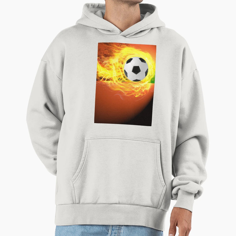 I Am Fire Ball No Text Hoodie - Minimalist Print Unisex - T-Shirt, Sweatshirt, Hoodie