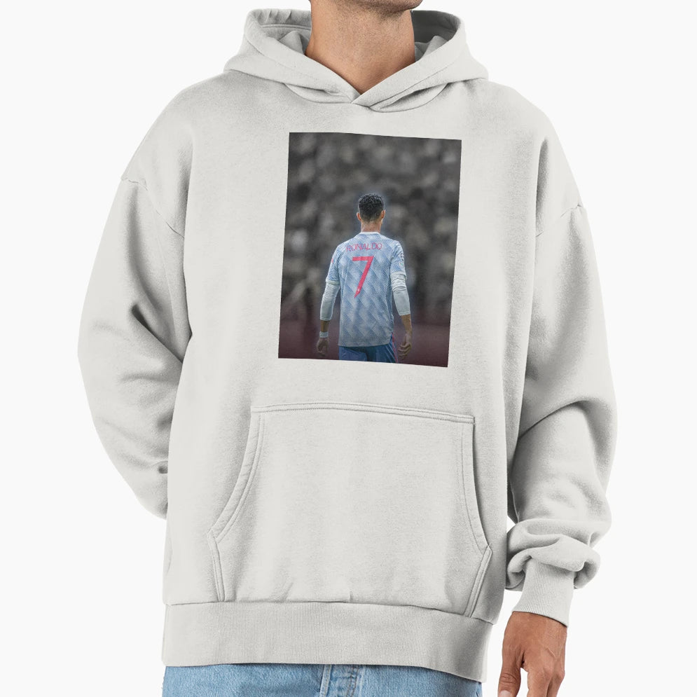 Cristiano Ronaldo Manchester United Hoodie - Custom Art Print for Adults - T-Shirt, Sweatshirt, Hoodie