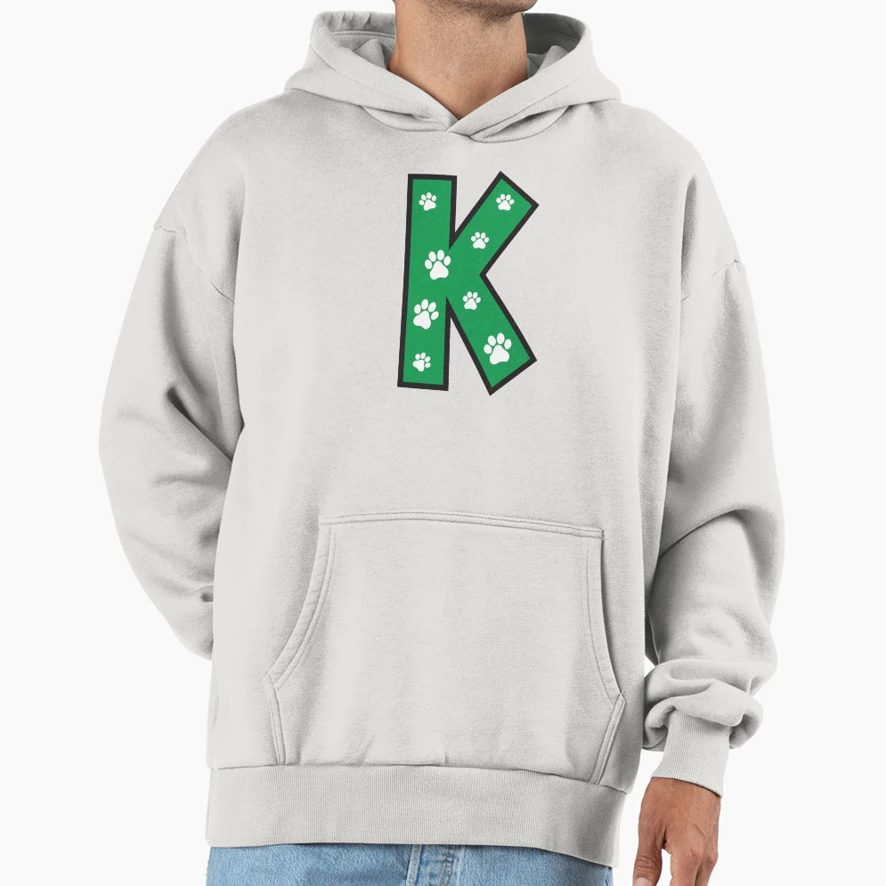 Paw Alphabet Hoodie - Novelty Apparel for Adults - T-Shirt, Sweatshirt, Hoodie