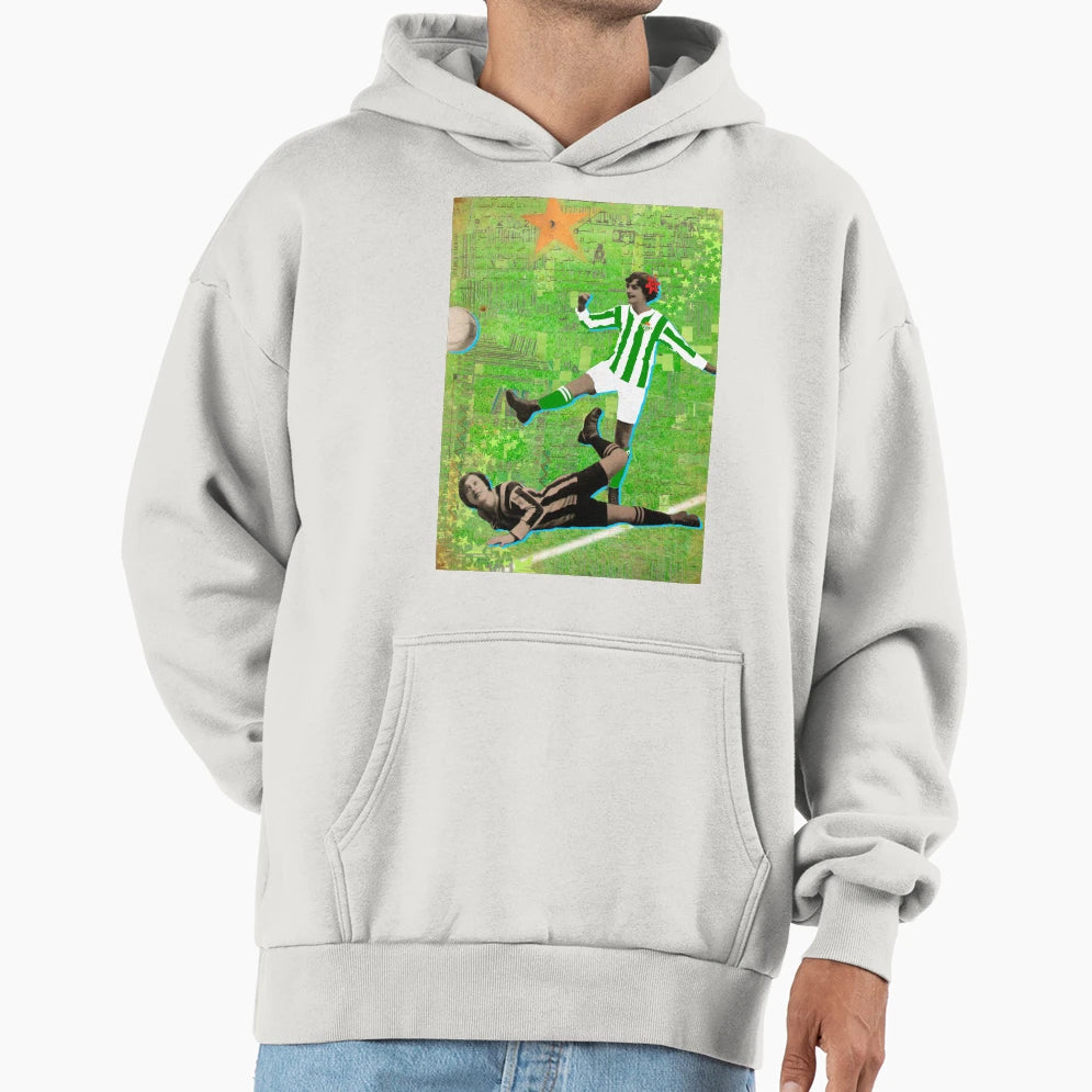Betis Pop Hoodie - Minimalist Print Men Women - T-Shirt, Sweatshirt, Hoodie