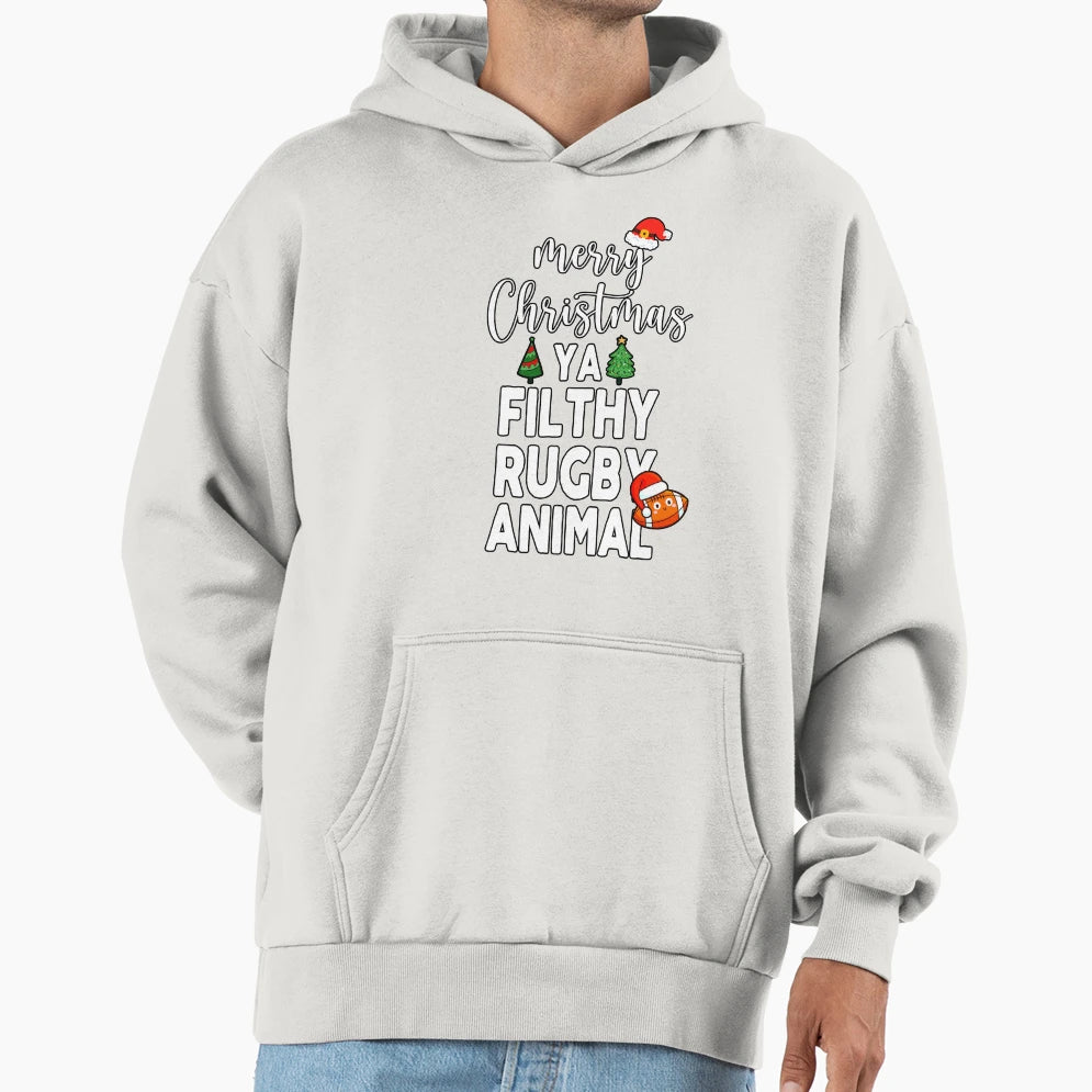 Funny Rugby Gift Sarcastic Offended Hoodie - Streetwear Style Unisex - T-Shirt, Sweatshirt, Hoodie