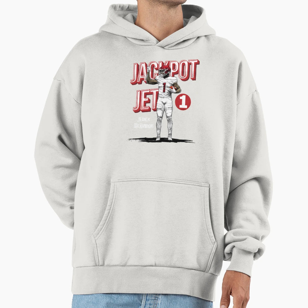 Jerick Mckinnon Hoodie - Streetwear Style Men Women - T-Shirt, Sweatshirt, Hoodie
