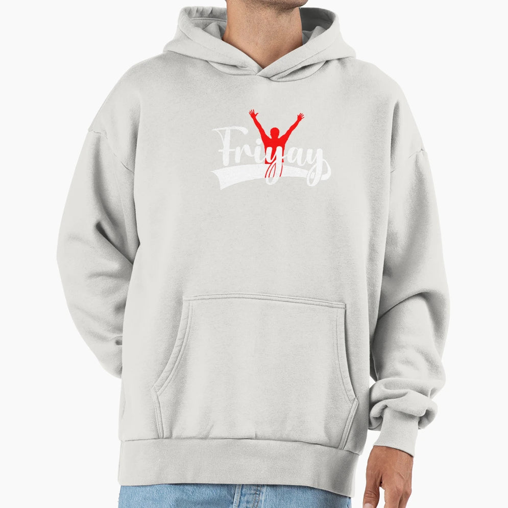 Best Day Friyay Friday Weekend Hoodie - Minimalist Print Men Women - T-Shirt, Sweatshirt, Hoodie