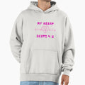 My Heart Beats 4 U Illustrated Digital V2 Hoodie - Aesthetic Graphic Unisex - T-Shirt, Sweatshirt, Hoodie