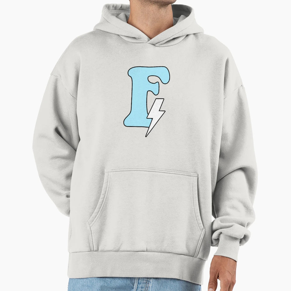 F Lightning Hoodie - Trendy Graphic Men Women - T-Shirt, Sweatshirt, Hoodie