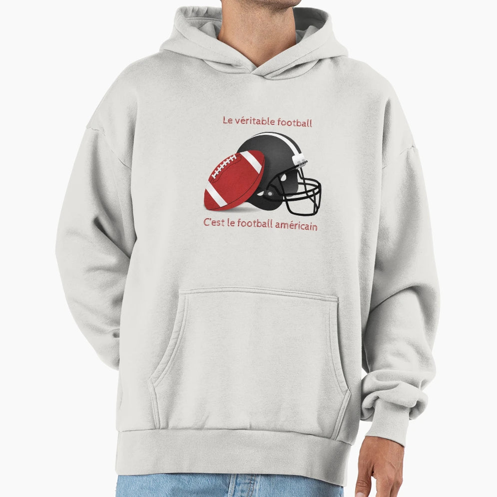 Real Soccer Hoodie - Aesthetic Graphic Men Women - T-Shirt, Sweatshirt, Hoodie