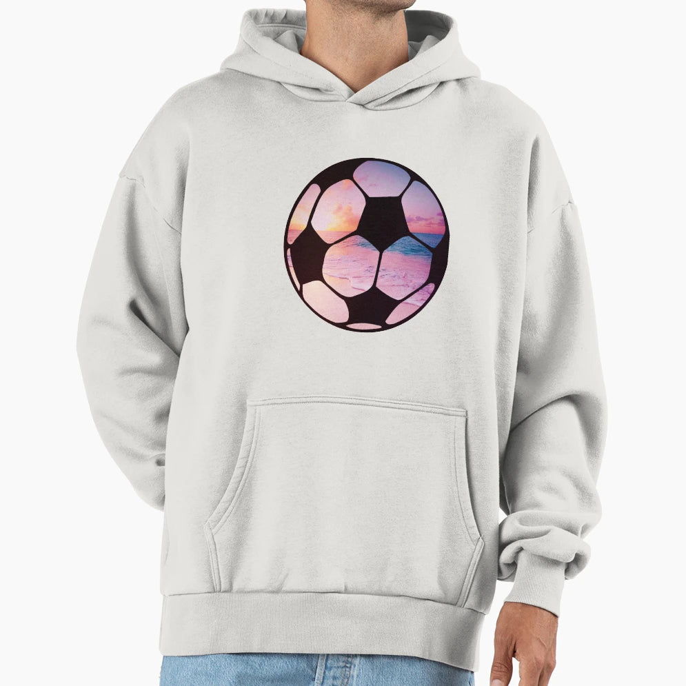 Summer Beach Soccer Season Hoodie - Unique Graphic for Adults - T-Shirt, Sweatshirt, Hoodie