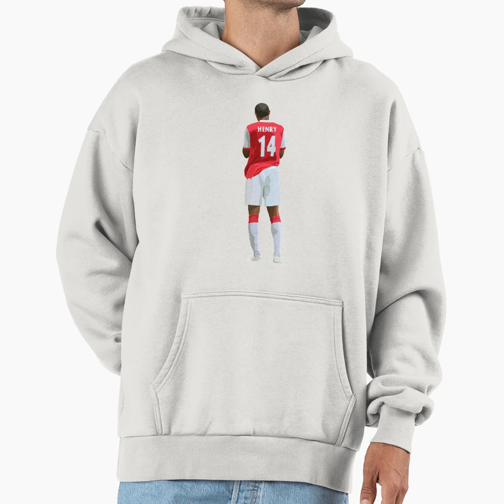 Thierry Henry Hoodie - Graphic Print for Adults - T-Shirt, Sweatshirt, Hoodie