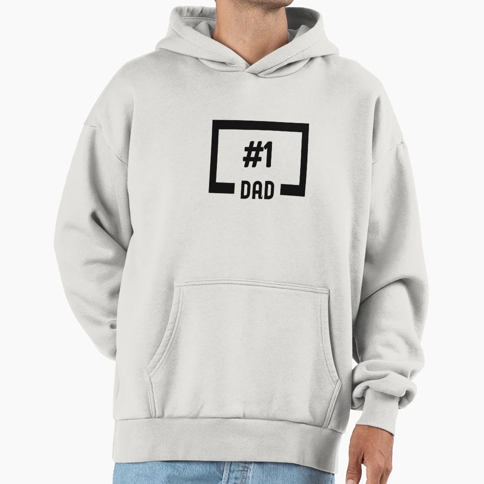 Number One Dad Hoodie - Unique Graphic Unisex - T-Shirt, Sweatshirt, Hoodie