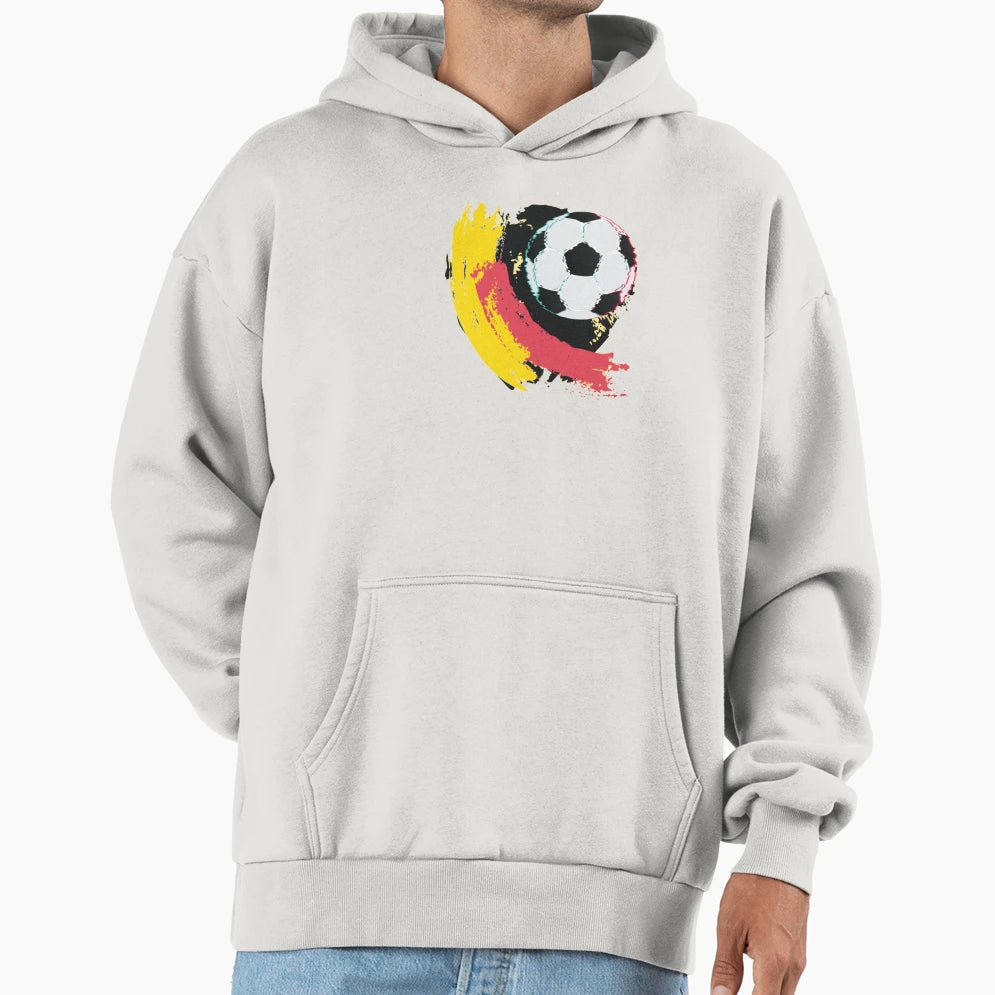 Soccer Art Line Hoodie - Aesthetic Graphic Men Women - T-Shirt, Sweatshirt, Hoodie