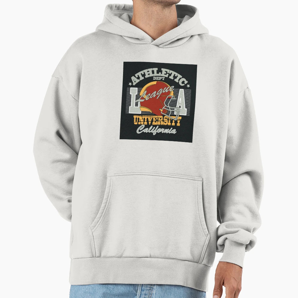 Athletic League University Hoodie - Graphic Print for Adults - T-Shirt, Sweatshirt, Hoodie