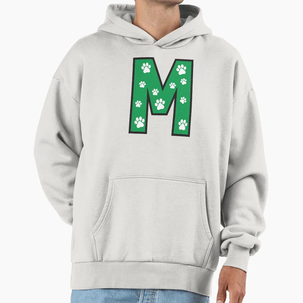 Paw Alphabet Hoodie - Novelty Apparel Men Women - T-Shirt, Sweatshirt, Hoodie