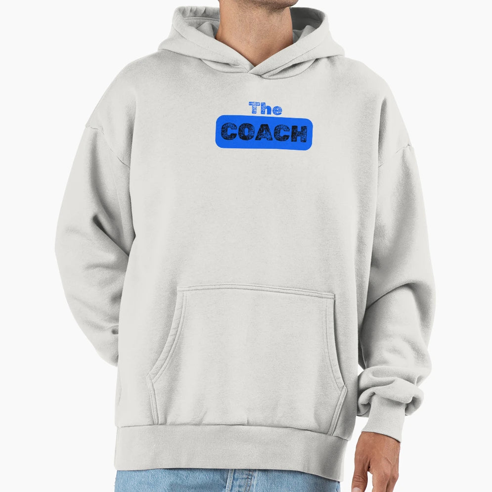 Coach Blue Hoodie - Fun Novelty Design Unisex - T-Shirt, Sweatshirt, Hoodie