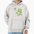 Trex Soccer Player Football Soccer Hoodie - Minimalist Print for Adults - T-Shirt, Sweatshirt, Hoodie
