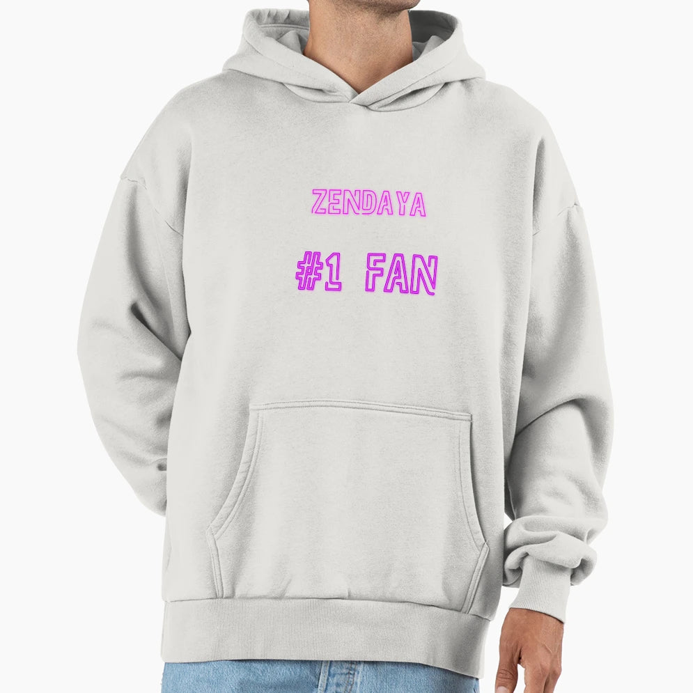 Zendaya 1 Fan Hoodie - Novelty Apparel Unisex - T-Shirt, Sweatshirt, Hoodie