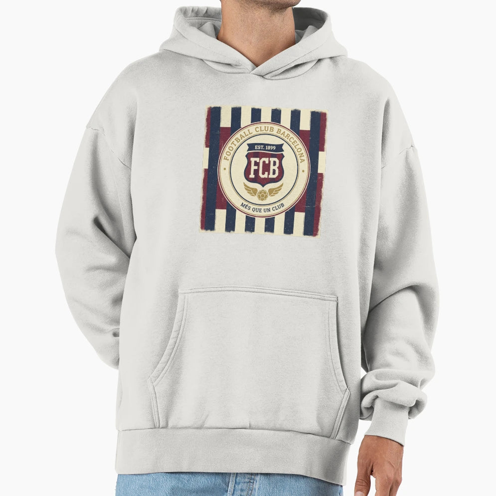 Fcb Football Fan Hoodie - Unique Graphic for Adults - T-Shirt, Sweatshirt, Hoodie